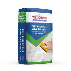 تايل جراوت ابيض رمادي تراي كيم trichem موزع شركة المقاولون المصريون