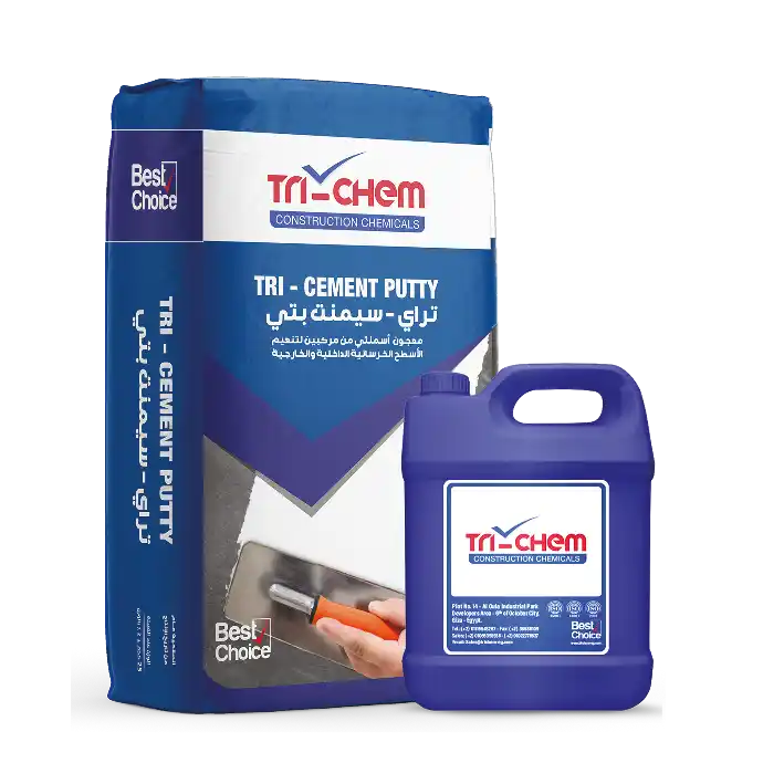 تراي - سيمنت بتي 1 تراي-سيمنت-بتي-Tri-Cement-Putty تراي كيم تراي سيمنت باتي المقاولون المصريون